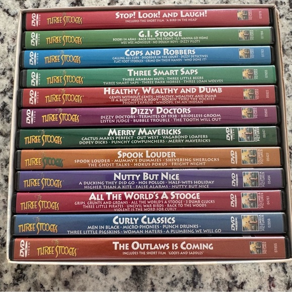 The Three Stooges DVD 12 Pack Set. - Picture 4 of 9